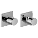 Thermostat Set IXMO chrom, 2-Wege, eckig