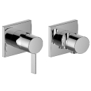 Einhebelmischer Set IXMO chrom, 2-Wege, eckig