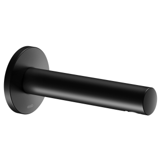 Wanneneinlauf IXMO schwarz matt, Roset. rund, 90x90 mm