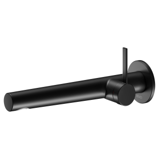 Sichtteil Wandmischer IXMO o.Ablgarn., Ausld. 265 mm, schwarz