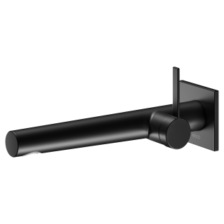 Sichtteil Wandmischer IXMO o.Ablgarn., Ausld. 265 mm, schwarz