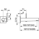Waschtischmischer IXMO Aluminium