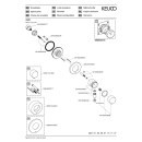 Sichtteil Umstellventil IXMO COMFORT Rosette rund,...