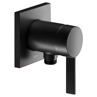 Sichtteil Waschtischmischer IXMO o.Ablgarn., Ausld. 89 mm, schwarz matt