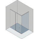 Seitenwand Duka Natura 4000, Bodenmontage