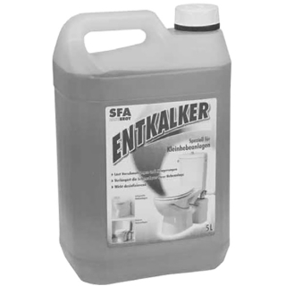 Spezialreiniger Entkalker schützt vor Verschlammung und