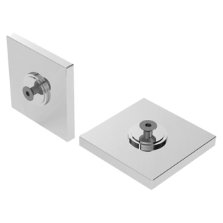 Klebeset ADESIO 2 Rosetten eckig 6,5 x 6,5 cm