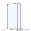 Freistehende Seitenwand Koralle S808