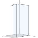 Freistehende Seitenwand Koralle S808