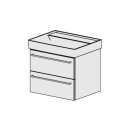 Unterbau Collaro-Confort 60 cm B: 56, H: 46, T: 44,8 cm