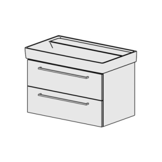 Unterbau Collaro-Confort 80 cm B: 76, H: 46, T: 44,8 cm