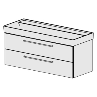 Unterbau Collaro-Confort 120cm B: 116, H: 46, T: 44,8 cm