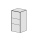 Seitenschrank FIT 35 cm B: 35 H: 70 T: 33,3 cm