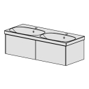 Möbel Acanto-Raffino 120 cm B: 120, H: 37,2 T: 48 cm