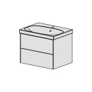 Möbel Acanto-Raffinato 65 cm B: 65 H: 51,2 T: 48 cm