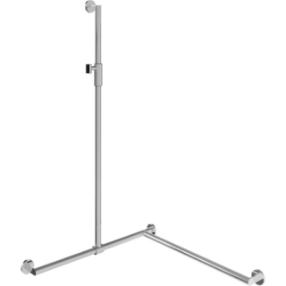 Duschhandlauf HEWI S900 76,5 x 76,5 cm, H 125 cm