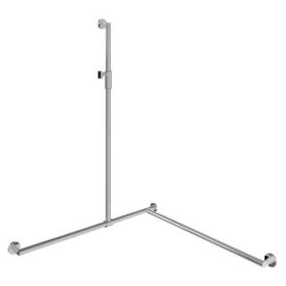 Duschhandlauf HEWI S900 96,5 x 96,5 cm, H 125 cm