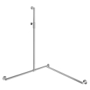 Duschhandlauf HEWI S900 96,5 x 96,5 cm, H 125 cm