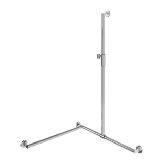 Duschhandlauf HEWI S900 76,5 x 76,5 cm, H 125 cm