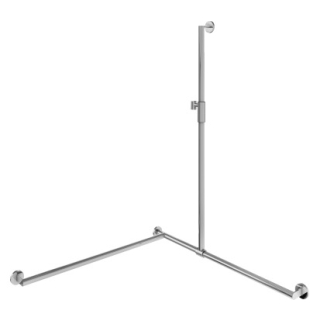 Duschhandlauf HEWI S900 96,5 x 96,5 cm, H 125 cm