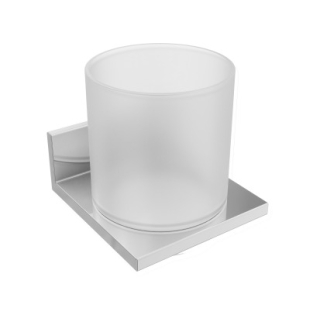 Glashalter HEWI S900 Kristallglas satiniert