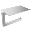 Papierhalter HEWI S900 Q Edelstahl, mit Ablage