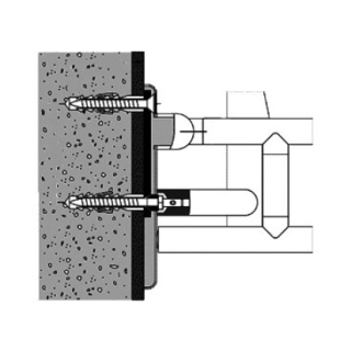 Befestigungsset HEWI BM10.2.1 zur beidseitigen Befestigung