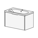 Möbel  ProCasa Tre 80 cm B:80, H:47.5, T:45 cm