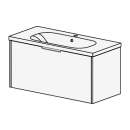 Möbel  ProCasa Tre 100 cm B:100, H:47.5, T:45 cm