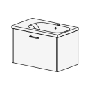 Möbel ProCasa Tre 75 cm B:75, H:47.5, T:45 cm