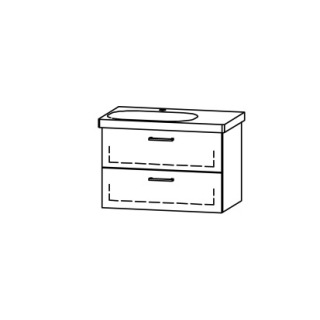 Unterbau Vanity Lua 75