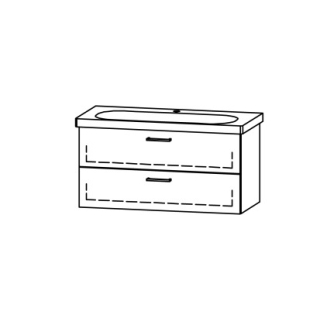 Unterbau Vanity Lua 100