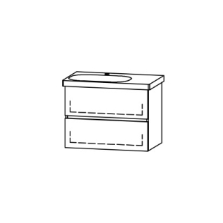 Unterbau Vanity Lua Line 75