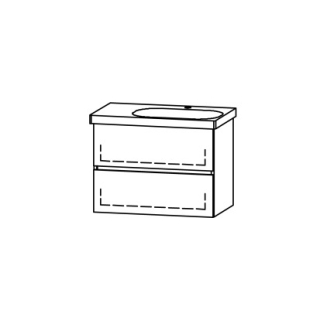 Unterbau Vanity Lua Line 75