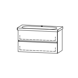 Unterbau Vanity Lua Line 100