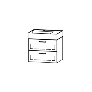 Unterbau Vanity Kartell 60