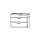 Unterbau Vanity Kartell 80