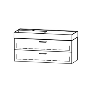 Unterbau Vanity Kartell 120