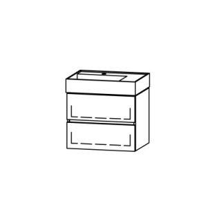 Unterbau Vanity Kartell Line 60