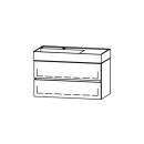 Unterbau Vanity Kartell Line 90