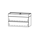 Unterbau Vanity Kartell Line 100