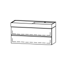 Unterbau Vanity Kartell Line 120