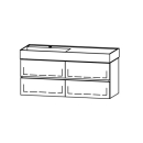 Unterbau Vanity Kartell Line 120