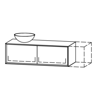 Waschtischmöbel Vanity Tribute Alea 2