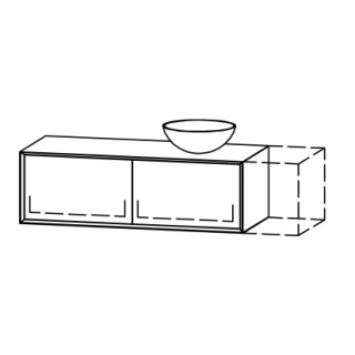 Waschtischmöbel Vanity Tribute Alea 2