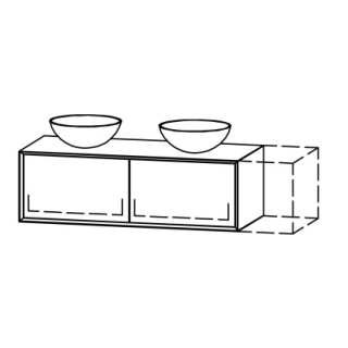 Waschtischmöbel Vanity Tribute Alea 2