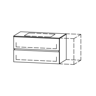 Waschtischmöbel Vanity Zoe