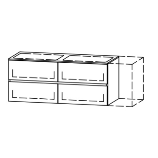 Waschtischmöbel Vanity Zoe