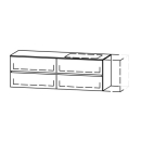 Waschtischmöbel Vanity Zoe