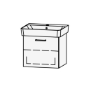 Unterbau Vanity Renova Plan Easy 55